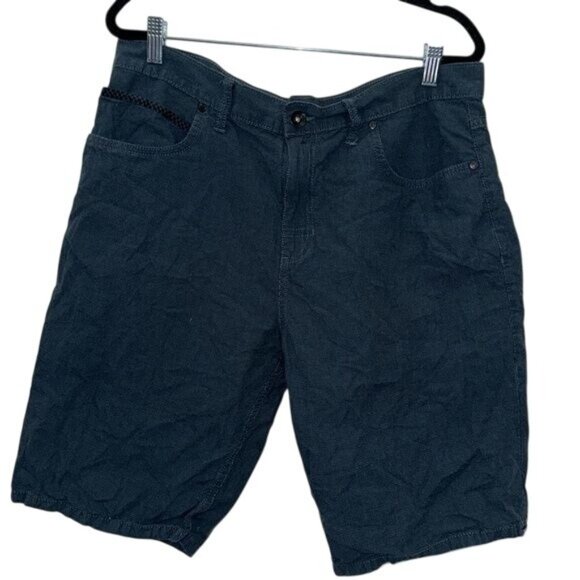 Vans Mens Blue Casual Shorts Size 34 100% Cotton - Picture 1 of 7